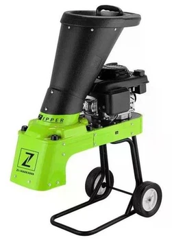Садовий подрібнювач гілок Zipper ZI-HAEK4000 бензиновий 3 кВт, Ø гілок до 50 мм, ножовий механізм