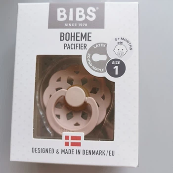Соска пустышка Bibs 0-6 мес Boheme blush
