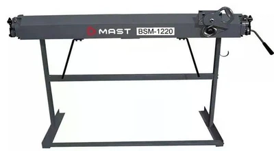 Листозгинальний верстат ручний MAST BSM-1220 з роликовим ножем, 1220 мм, товщина 0,8 мм, кут 135°