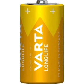 Батарейка лужна VARTA Longlife C R14 LR14 1 шт. (1625)