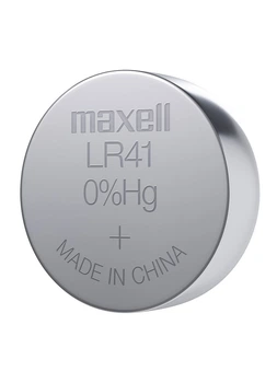 Батарейка лужна Maxell 192 LR41 392 АG3 SR41SW 384 1.5V (4164)