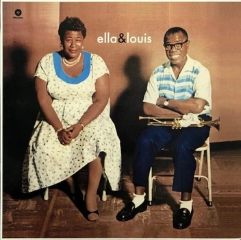 Вінілова платівка Ella Fitzgerald & Louis Armstrong — Ella & Louis, Елла Фітцджеральд, Луї Армстронг пластинка джазова вініл