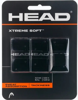 Обмотка Head XtremeSoft Grip Overwrap, dozen black