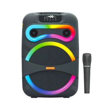 Bluetooth-колонка MS-1201 Black с микрофоном