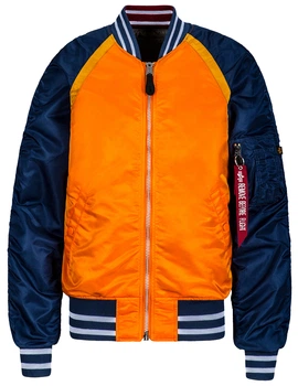 Бомбер мужской Alpha Industries L-2b Raglan MJL48502C1 M Разноцветный