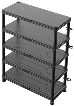 Система стеллажей Qbrick System REGULAR Low 926х740х320 мм 5 полок (5901238263302)
