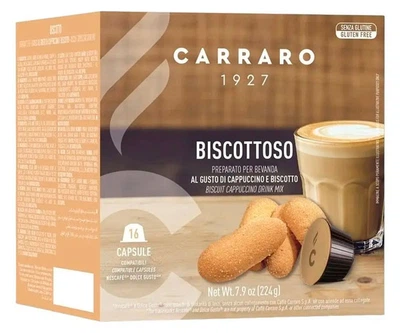 Кава в капсулах Carraro Dolce Gusto Biscottoso