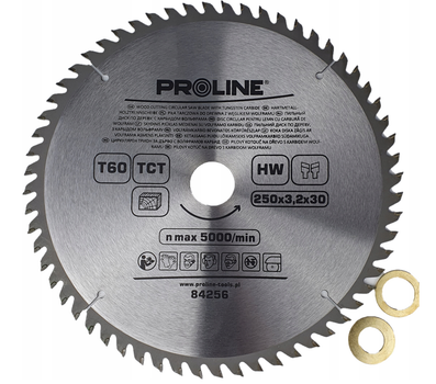 Пильний диск по дереву Proline 250 x 30/20/16 мм 84256 (5903755842565)