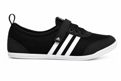 Кроссовки женские Sneaker Diona 2.0 черные с белыми полосками 41