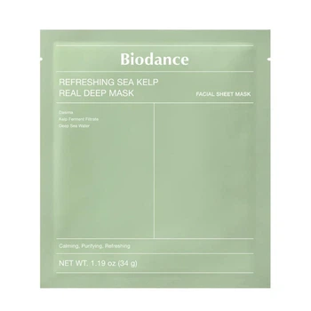 Успокаивающая гидрогелевая маска Biodance Refreshing Sea Kelp Real Deep Mask (34 g)
