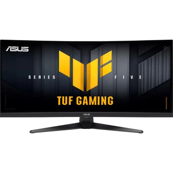 Монитор игровой изогнутый 34" Asus TUF Gaming VG34WQ5A VA 3440x1440 200 Гц 400 кд/м² колонки 2x2 Вт Black (90LM0CP1-B01171)