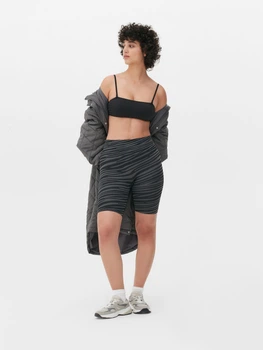 Спортивні шорти Primark сірий в чорні візерунки POACO113 2XS