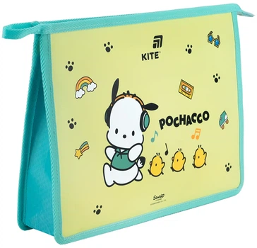 Папка на молнии Kite Pochacco A4+ Желтая (PC26-428)