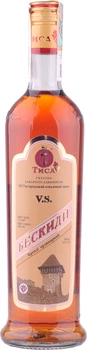 Бренді Тиса Бескиди V.S. 0.5 л 40% (4820139280762)