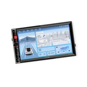 Магнитола 2DIN Andr 13.0 Cyclone FM, USB, AUX, MP5, AVI, экран 7", Wi-Fi, BT, GPS, 4х64Gb, AHD, GSM 4G
