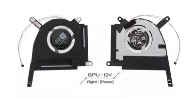 Вентилятор Asus кулер [GPU Fan 12V] для моделей ноутбуков TUF Gaming FA507, FA707, FX507, FX707, TUF507, TUF707 (13NR09J0T01111)