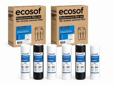 Комплект картриджів Ecosoft 1-2-3 (осмос) (CPV3ECOSTD) - 2 набори