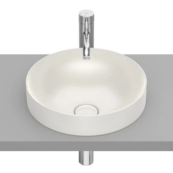 Умивальник ROCA INSPIRA A32752R650, бежевий, врізний, 37 см
