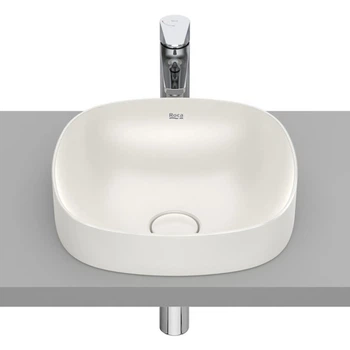 Умивальник ROCA INSPIRA A32750R650, бежевий, врізний, 37 см