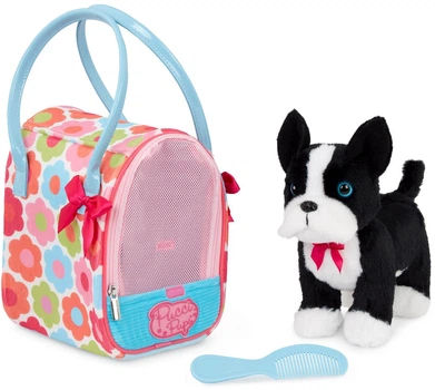 М’яка іграшка Battat Pucci Pups Pucci Dog in Flower Bag 708389 (62243465213)