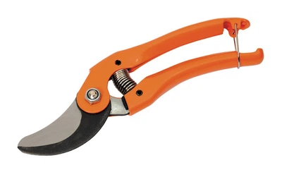 Секатор садовый MASTERTOOL 225 мм с лезвием Mn65, металлические ручки