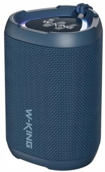 Głośnik bezprzewodowy Bluetooth W-KING D110 niebieski (D110-BLU)