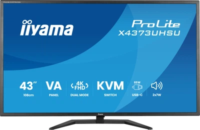 Monitor 42.5" iiyama ProLite X4373UHSU-B2