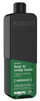 Тоник для волос и кожи головы Kabuto Katana Hair Tonic Mintori освежающий 400 мл (41292679)