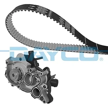 DAYCO VW К-кт ГРМ (помпа + ремень) GOLF VII 1.4 TSI 12-, AUDI A5 1.4 TFSI 16-, OCTAVIA III 1.4 TSI 12- KTBWP12120 Dayco (KTBWP12120)