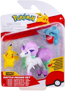 Набір фігурок Jazwares Pokemon Battle Figure 3 шт PKW4097 (191726756118)