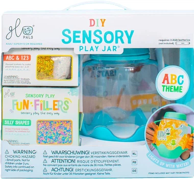 Zestaw sensoryczny ABC Glo Pals DIY świecący słoik (0850065381114)