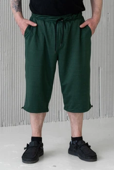 Шорты длинные мужские Бриджи Olis-Style 56 Зелёные (ROZ6601099083)