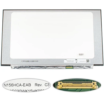 Матриця IPS 15.6" N156HCA-EAB FHD 1920×1080 eDP 30pin LED Slim, матова, роз’єм справа знизу, 350мм narrow border