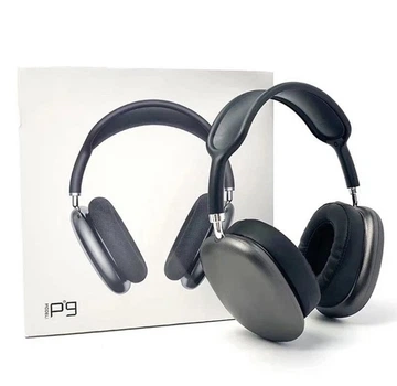Беспроводные наушники P9 Черные Bluetooth/AUX/MP3
