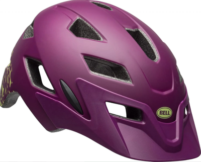 Шолом Bell Sidetrack Youth велосипедний підлітковий UY/50-57см matt purple/pink