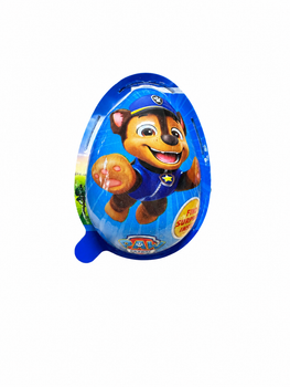 Шоколадне яйце-сюрприз Paw Patrol "Щенячий патруль" (Гонщик) 20 г