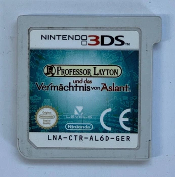 Картридж для Nintendo 3DS - Professor Layton And The Azran Legacy (без коробки), німецька версія, Б/В