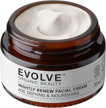 Крем для обличчя Evolve Organic Beauty Nightly Renew Нічний з біоретинолом 30 мл (5060200041499)