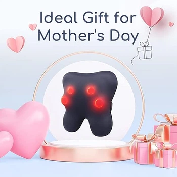 Массажер для спины и шеи, 3D-массажная подушка для разминания мышц