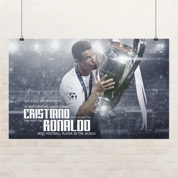 Постер Футболист Криштиану Роналду, Cristiano Ronaldo, футболист, A3 28×42 см (id6257)