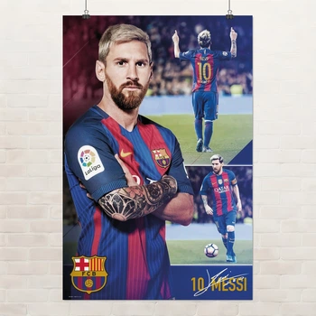 Постер Ліонель Мессі, Lionel Messi, футболіст, A3 42×28 см (id4350)