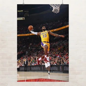 Постер Баскетболіст Джеймс Леброн, Lebron James, спорт, A2 60×40 см (id4192)