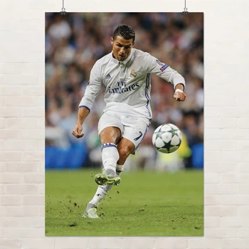 Постер Футболист Криштиану Роналду, Cristiano Ronaldo, спортивный плакат, A2 60×43 см (id1926)