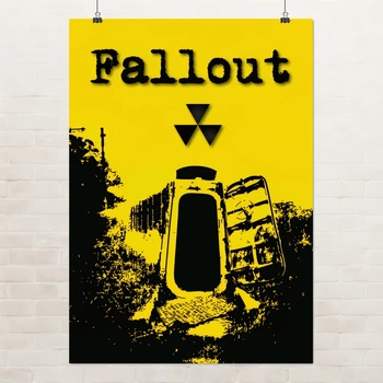 Постер Фаллаут, вхід до Сховища, Fallout, A3 42×30 см (id2179)