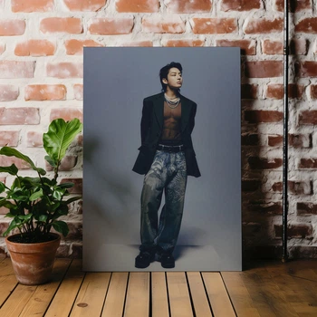 Інтер'єрна картина БТС, Чон Чонґук, Bangtan Boys, BTS, Jeon Jungkook, кей-поп, к-поп, 42×30 см (id6324)