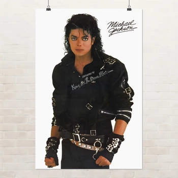 Постер Майкл Джексон, Michael Jackson, декор в кімнату меломана, A3 42×28 см (id6039)