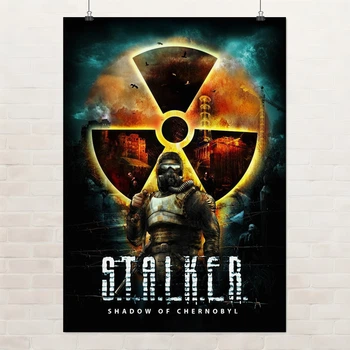 Постер Сталкер, Тінь Чорнобиля, Stalker (2007), плакат для геймера, A3 42×30 см (id0269)