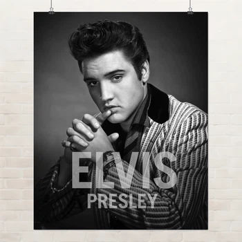 Постер Элвис Пресли, Elvis Presley, rockabilly, король рок-н-ролла, A3 37×30 см (id1745)