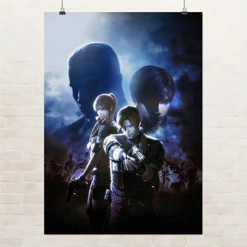 Постер Обитель зла, Resident Evil, Darkside Chronicles, плакат для геймера, A3 42×30 см (id2973)