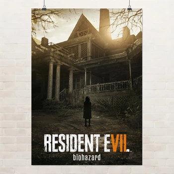 Постер Обитель зла 7, Resident Evil 7: Biohazard, плакат для геймера, A3 42×30 см (id2987)